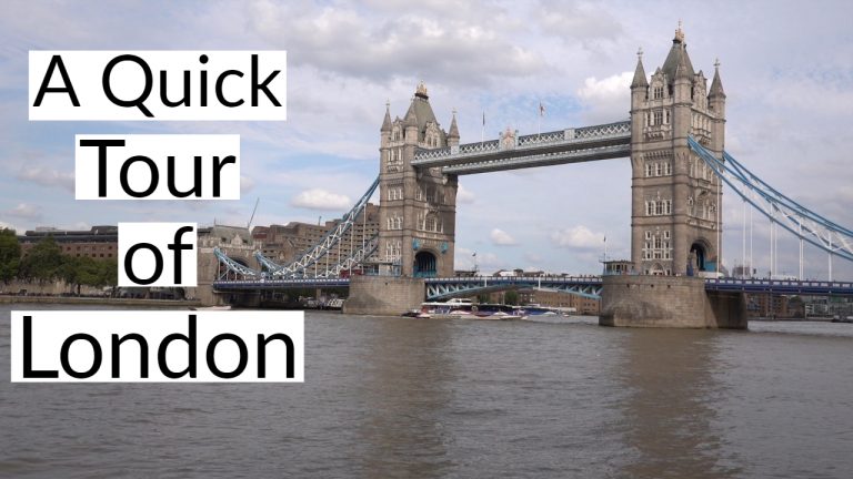 A Quick Tour of London (video)