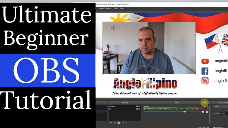 The Ultimate Beginner OBS Tutorial (video)